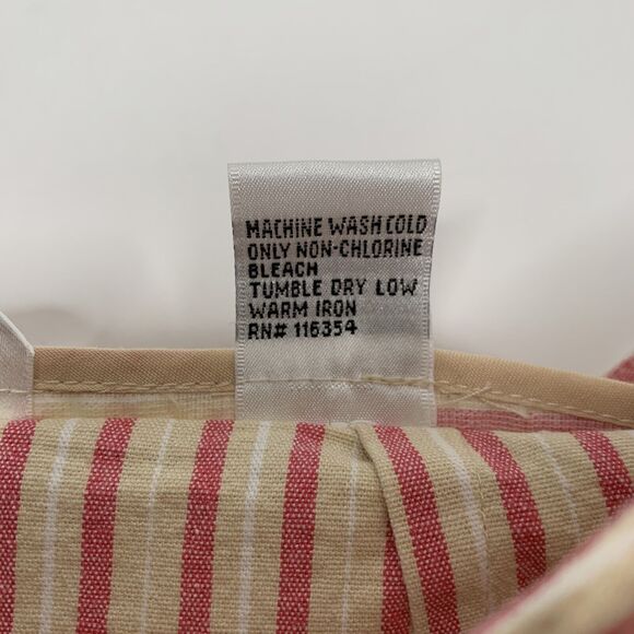 Vintage Talbots Skirt Size 2P Striped Knee Mini Length Stretch Sailor Buttons - Picture 7 of 10